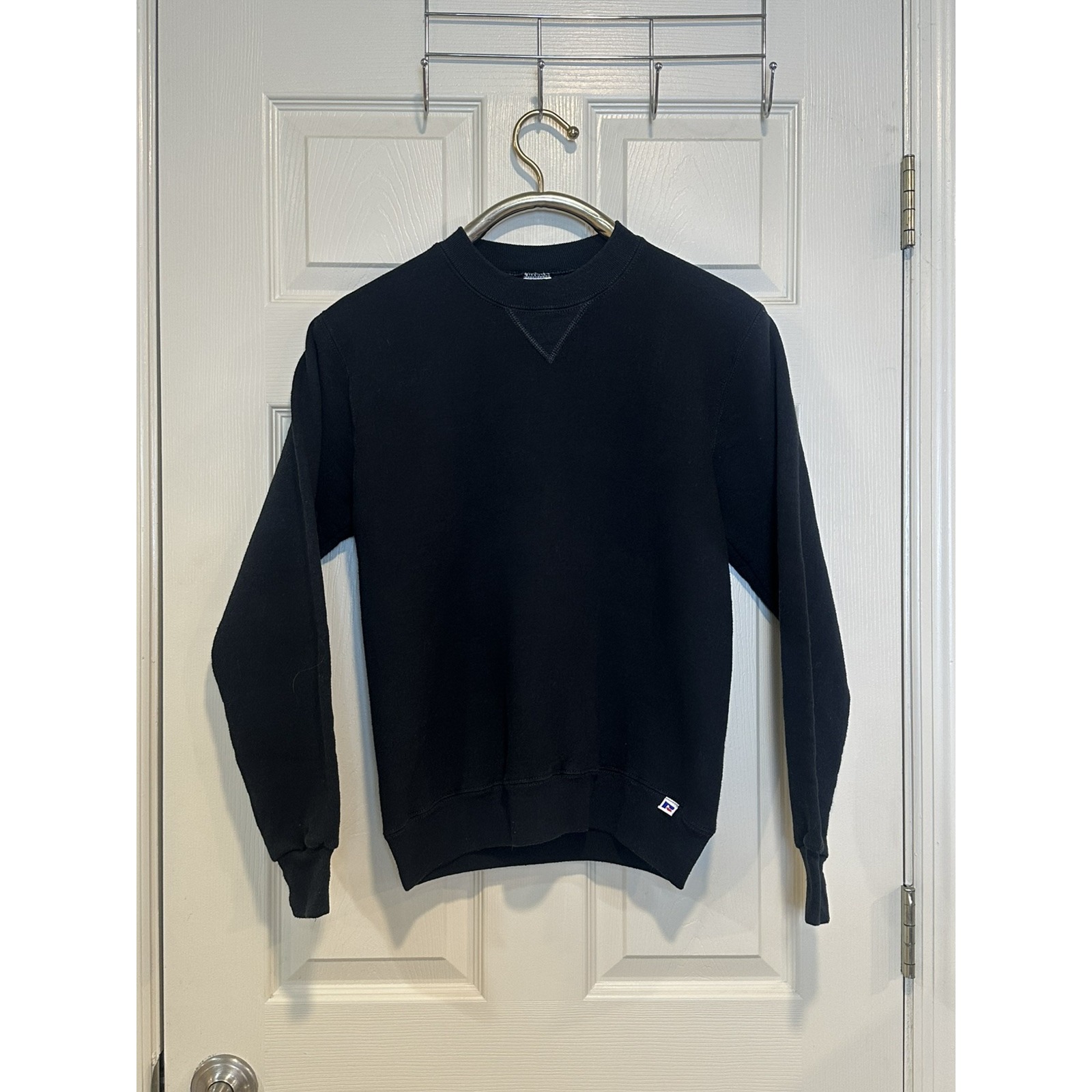 Vintage Russell Blk Sweater Size S